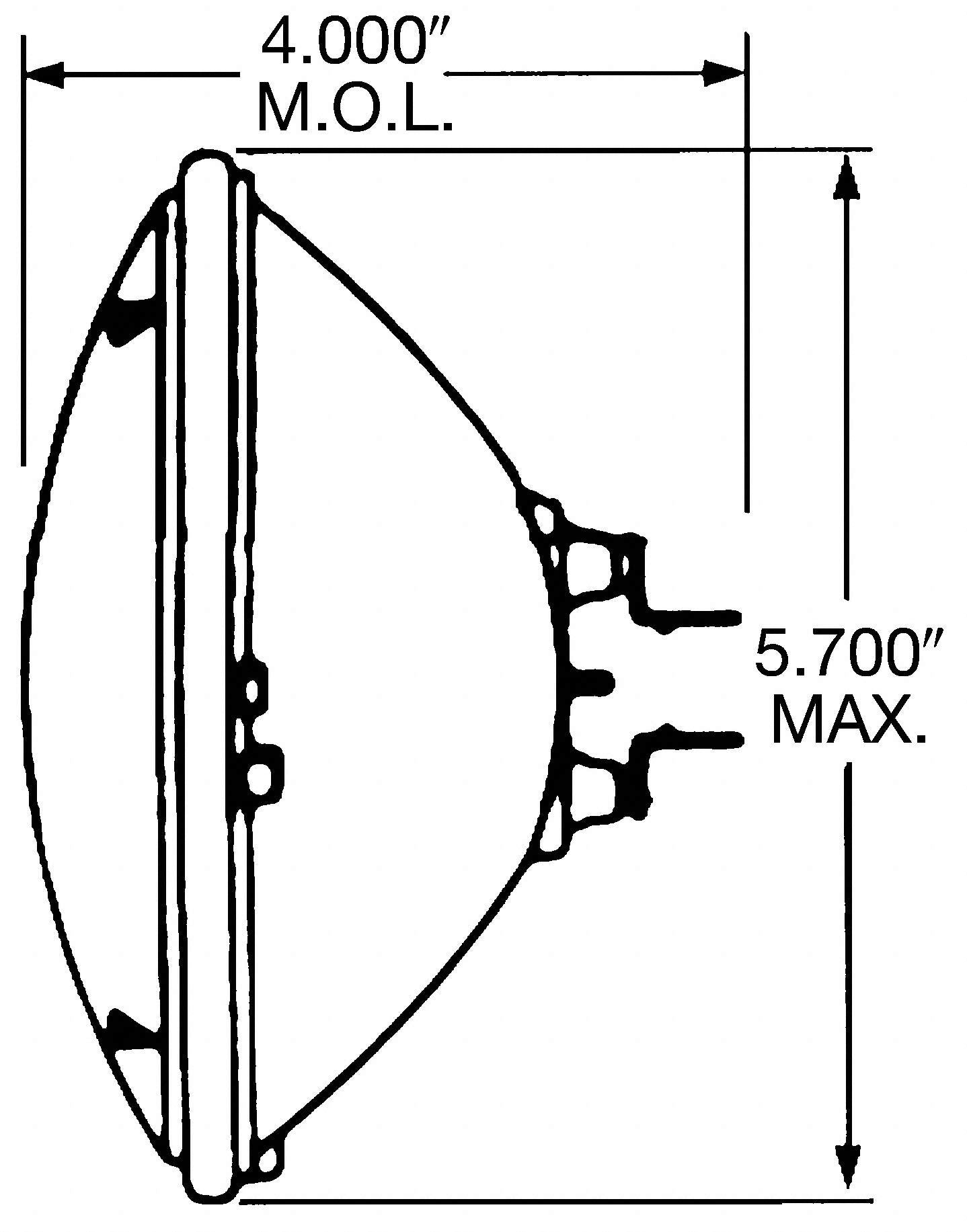 Wagner H5001 Headlight Bulb
