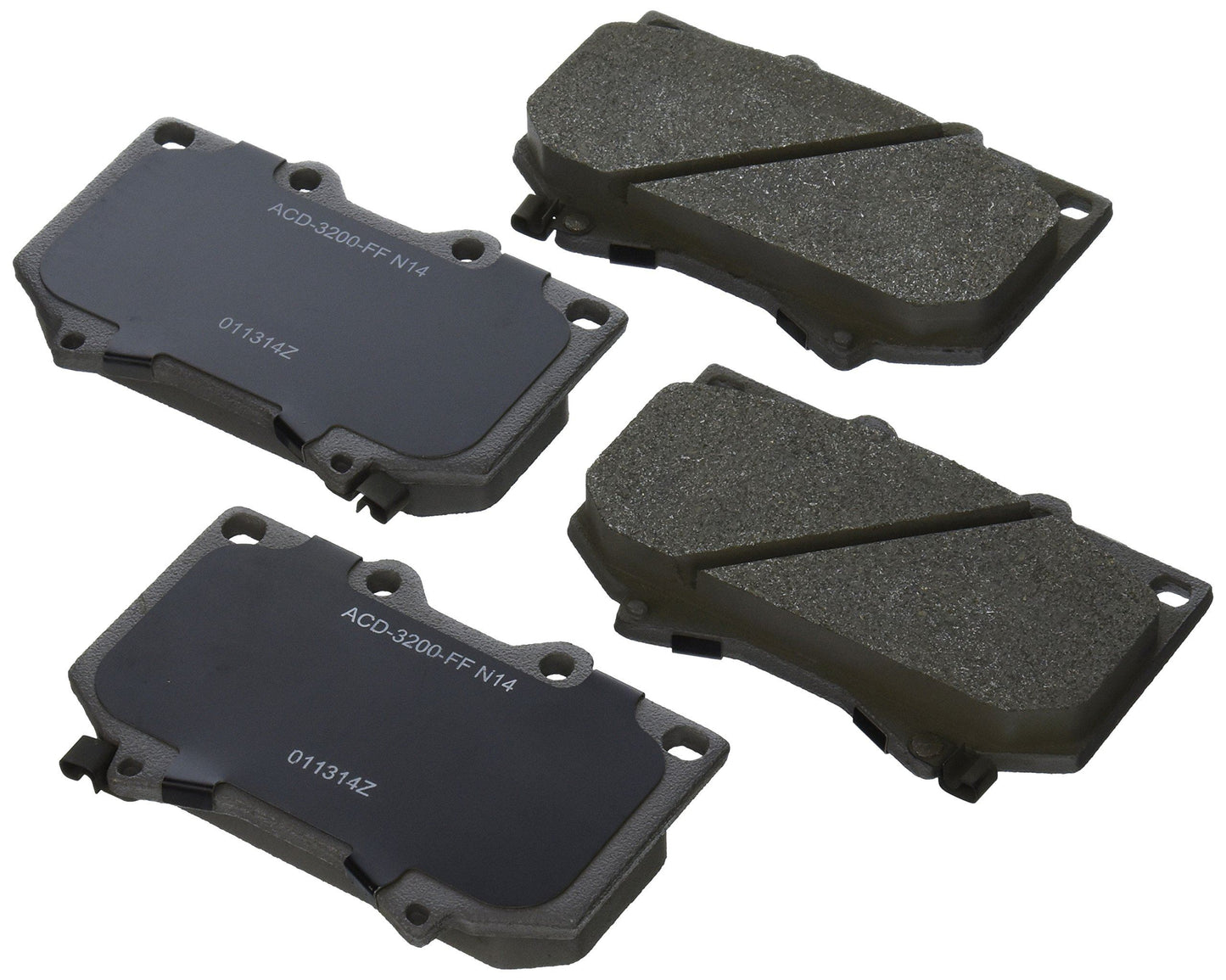 ACDelco Advantage 14D812CH Jeu de plaquettes de frein à disque