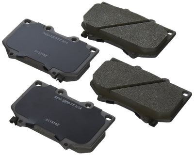 Juego de pastillas de freno de disco ACDelco Advantage 14D812CH