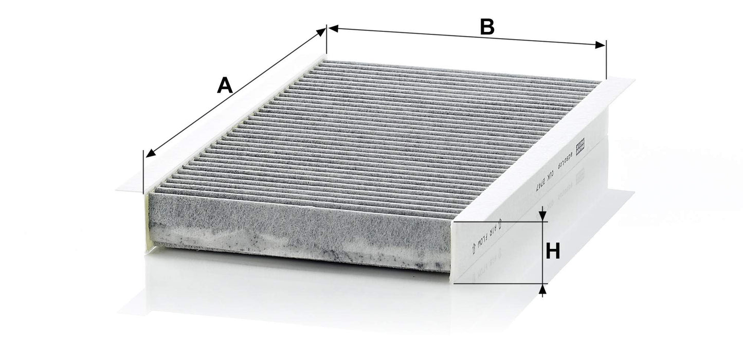 MANN-FILTER CUK 2747 Cabin Air Filter
