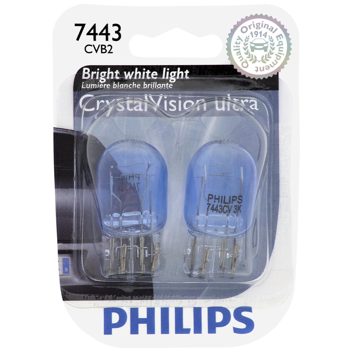 Philips 7443CVB2 Brake Light Bulb