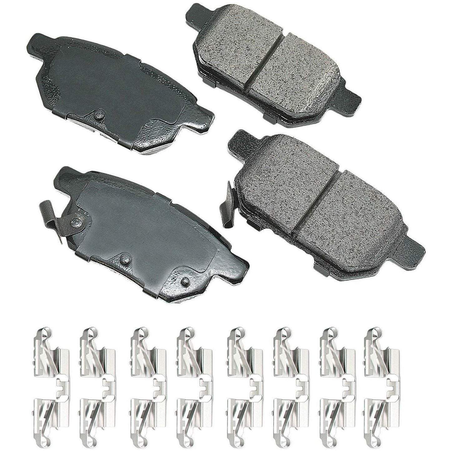 Akebono ACT1354A Jeu de plaquettes de frein à disque