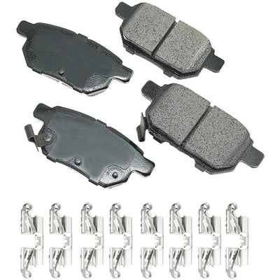 Akebono ACT1354A Jeu de plaquettes de frein à disque