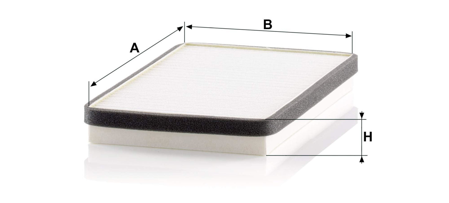 MANN-FILTER CU 2650 Filtro de aire de cabina