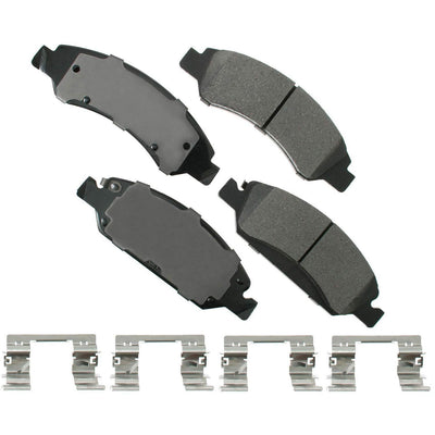 Juego de pastillas de freno de disco Akebono ASP1363