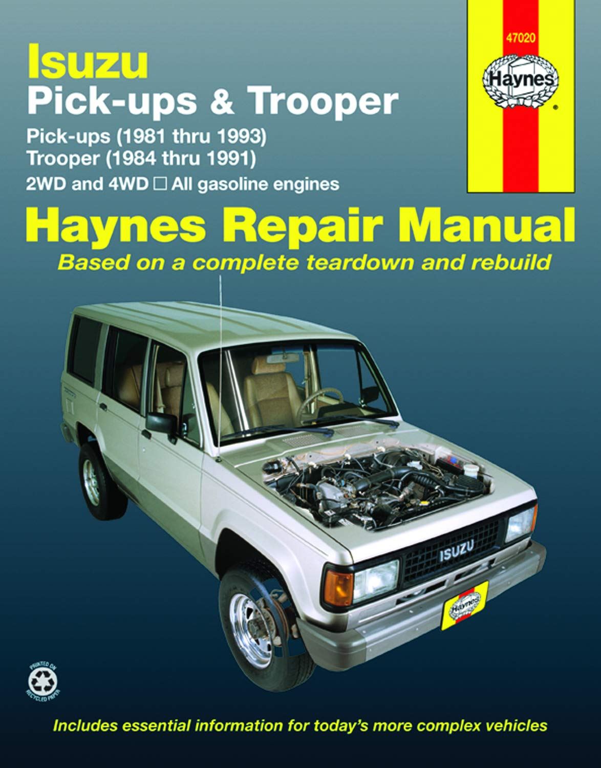 Haynes Publications 47020 Repair Manual