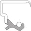 National Seal/Bearing 710067 Wheel Seal