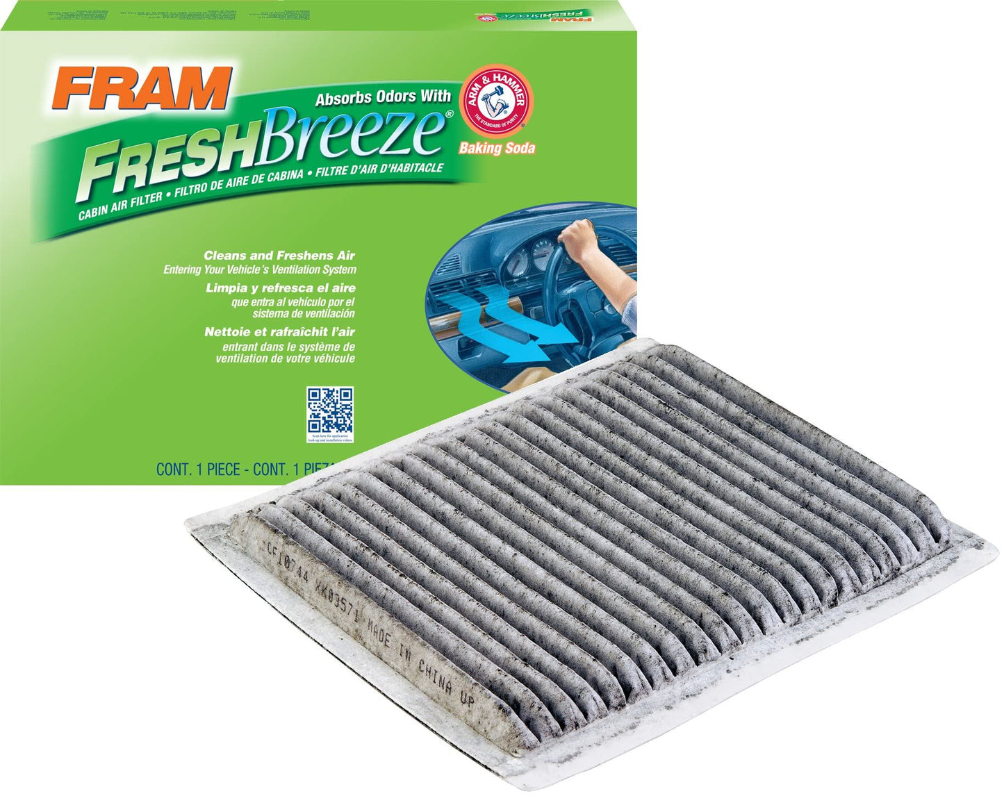 Filtro de aire de cabina Fram CF10744
