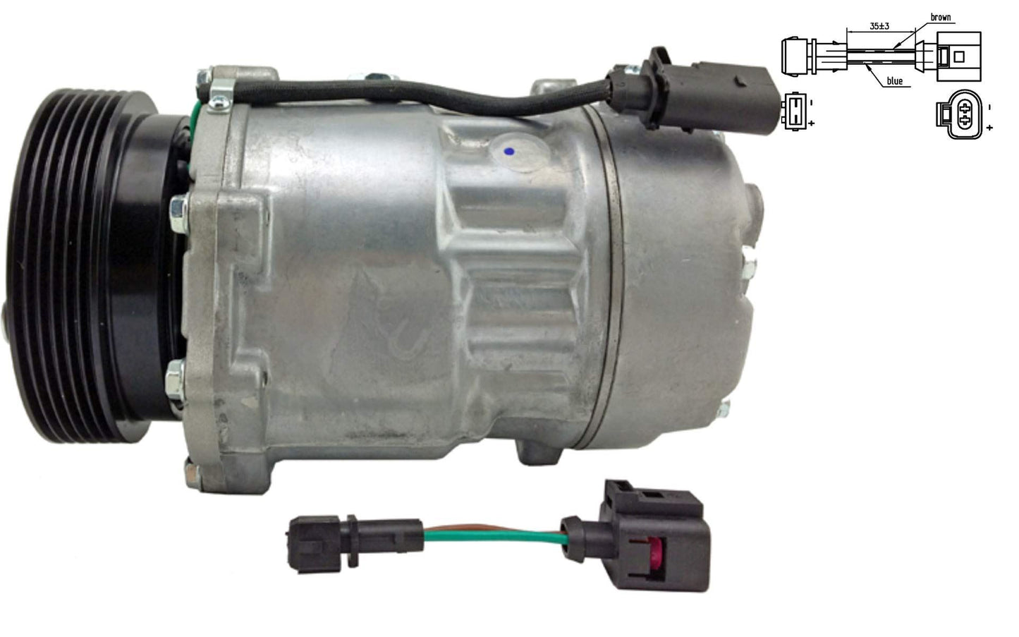 Compresseur de climatisation Mahle ACP 191 000S
