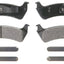 Wagner ZX667A Disc Brake Pad Set