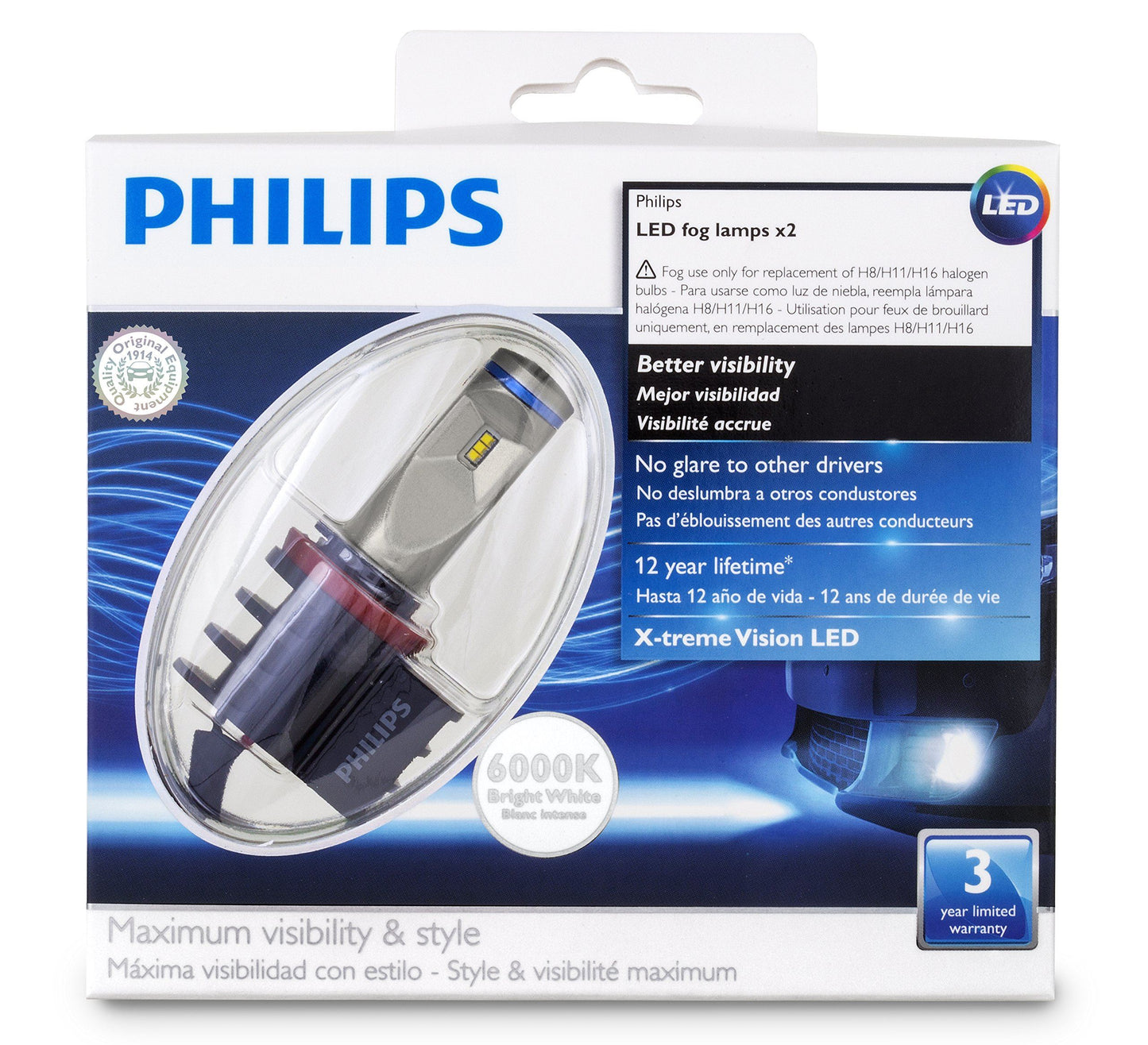 PHILIPS H8H11H16