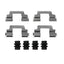 Beck/Arnley 084-1815 Kit de herrajes para frenos de disco