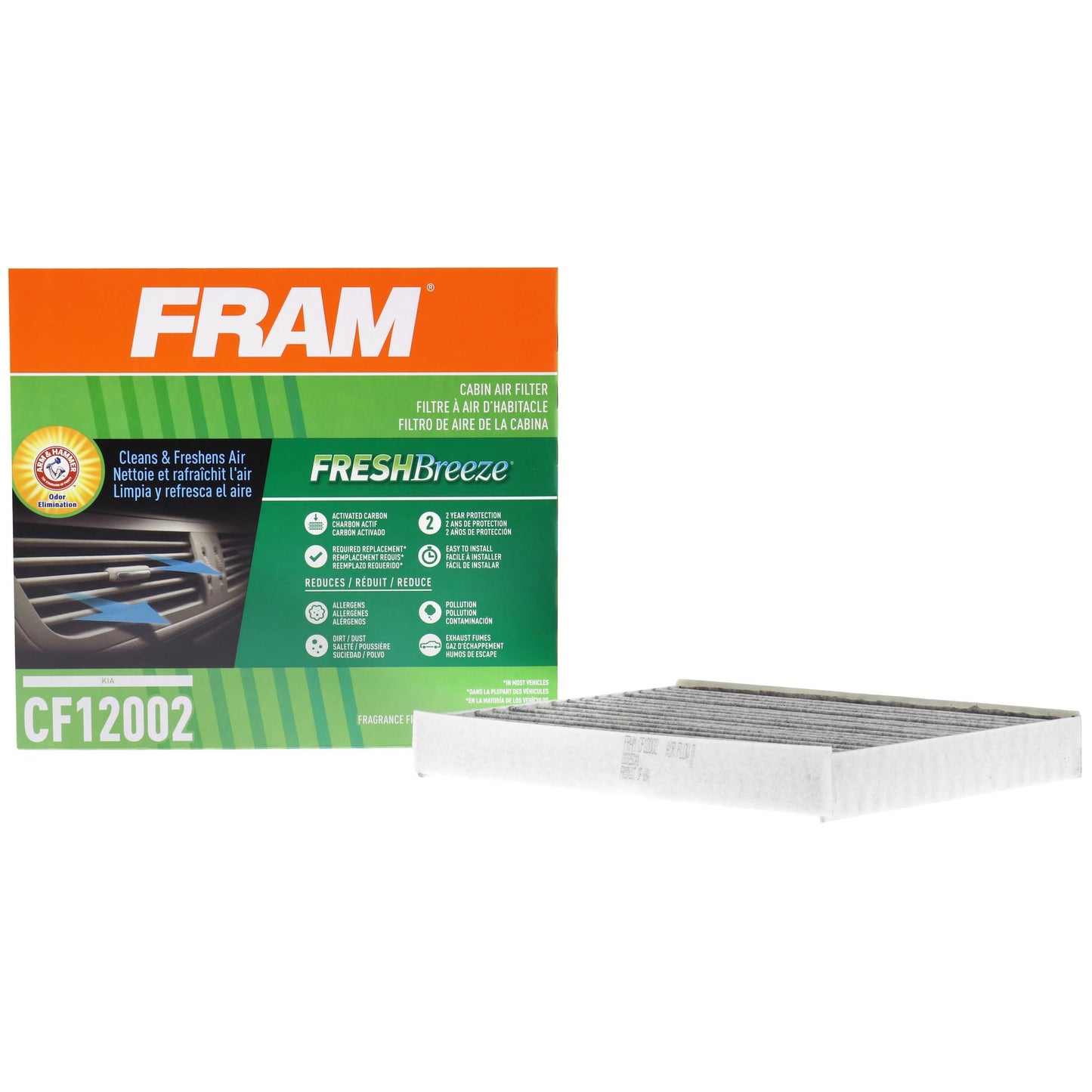 Filtre à air d'habitacle Fram CF12002