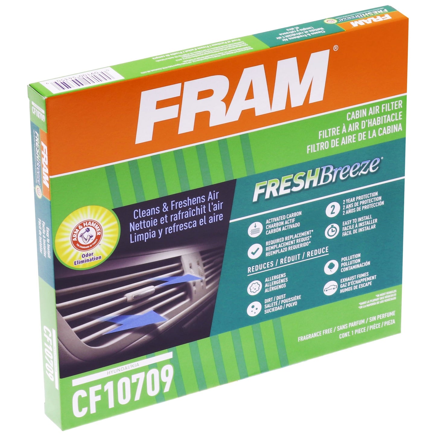 Filtro de aire de cabina Fram CF10709