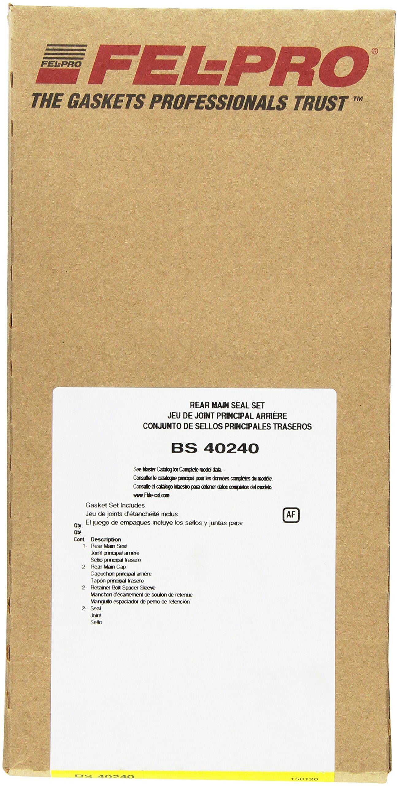 Fel-Pro BS 40240 Kit de sello del cigüeñal del motor