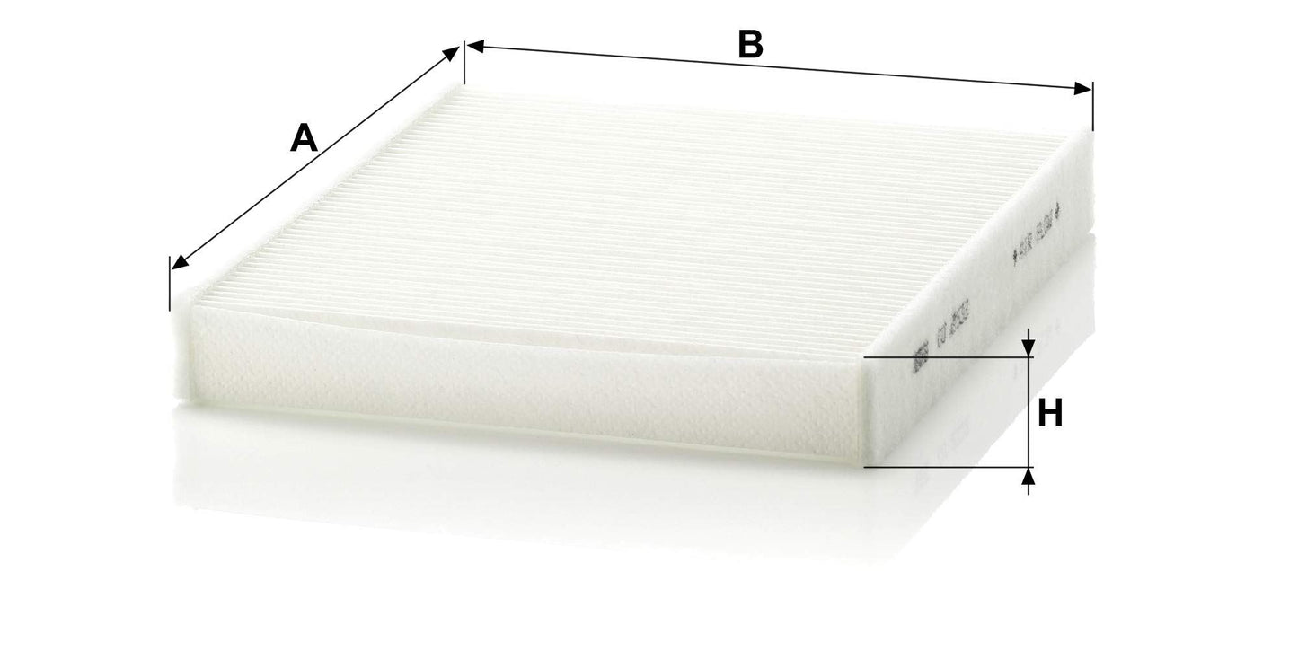 MANN-FILTER CU 2533-2 Cabin Air Filter