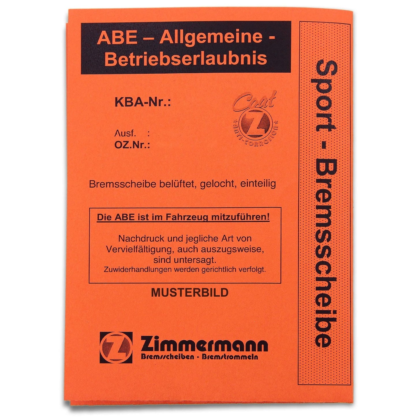 Zimmermann 150129452 (Pack of 2)