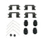Beck/Arnley 084-1870 Kit de herrajes para frenos de disco