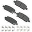 Akebono ASP905A Disc Brake Pad Set