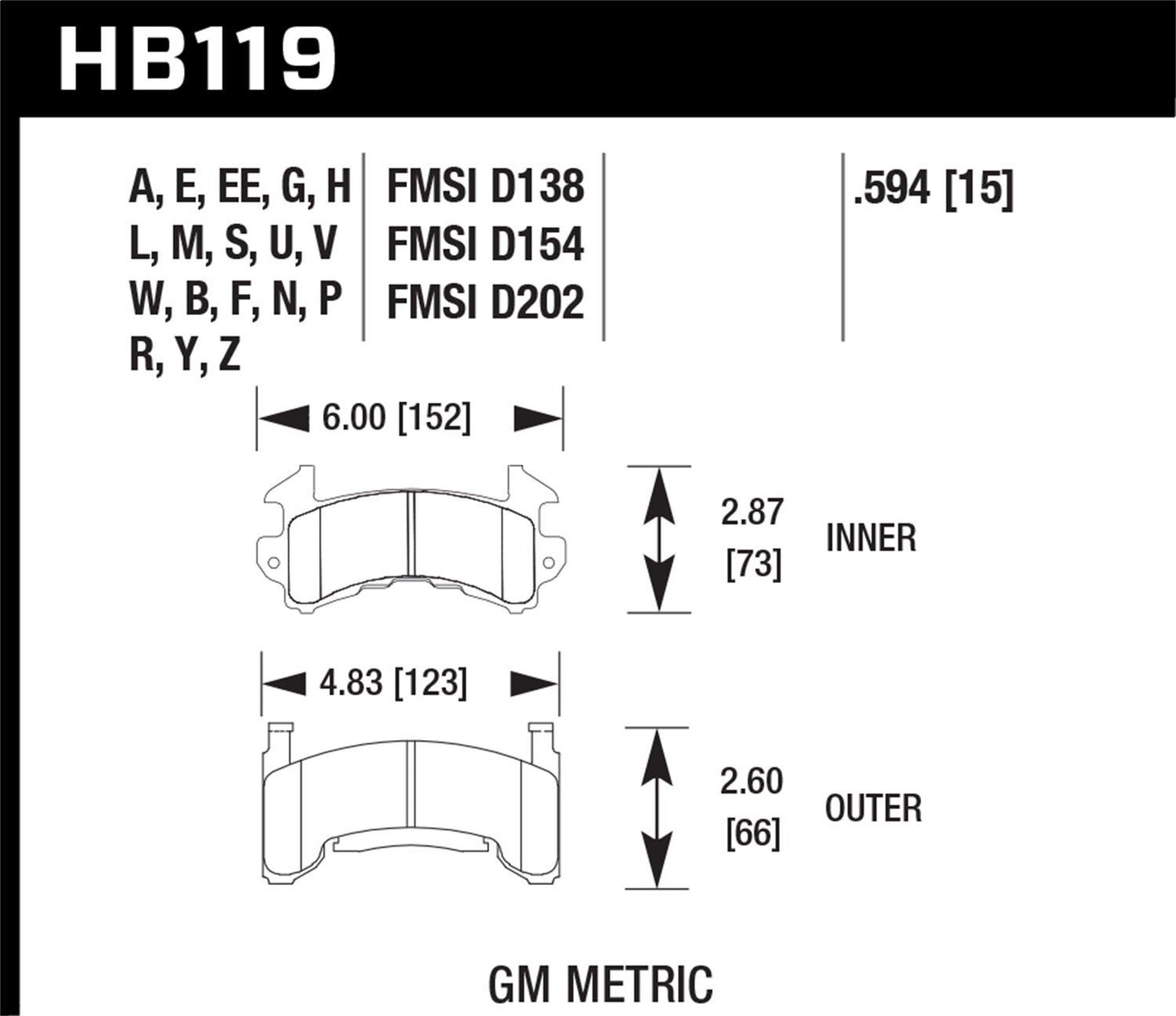 HALCÓN HB119F594