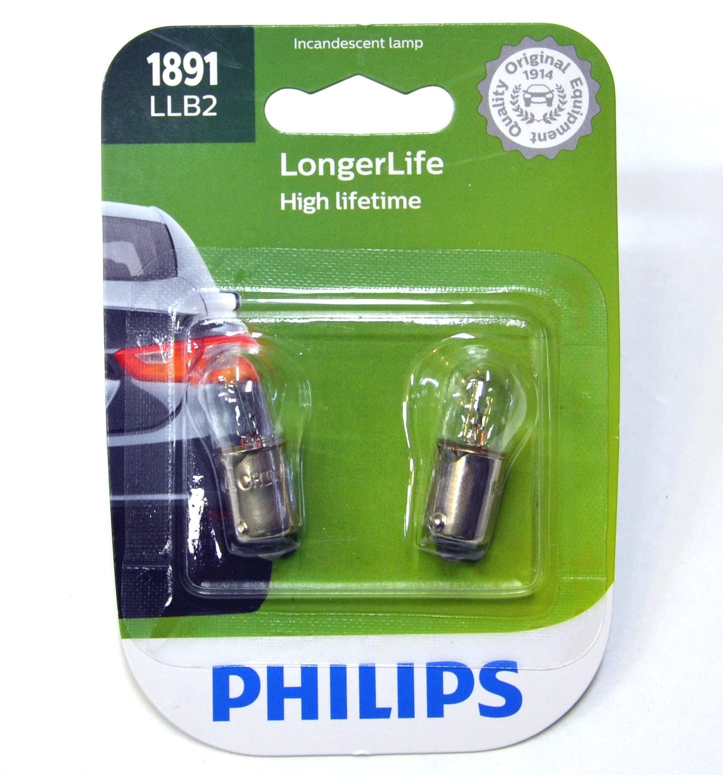 Philips 1891LLB2 Glove Box Light Bulb