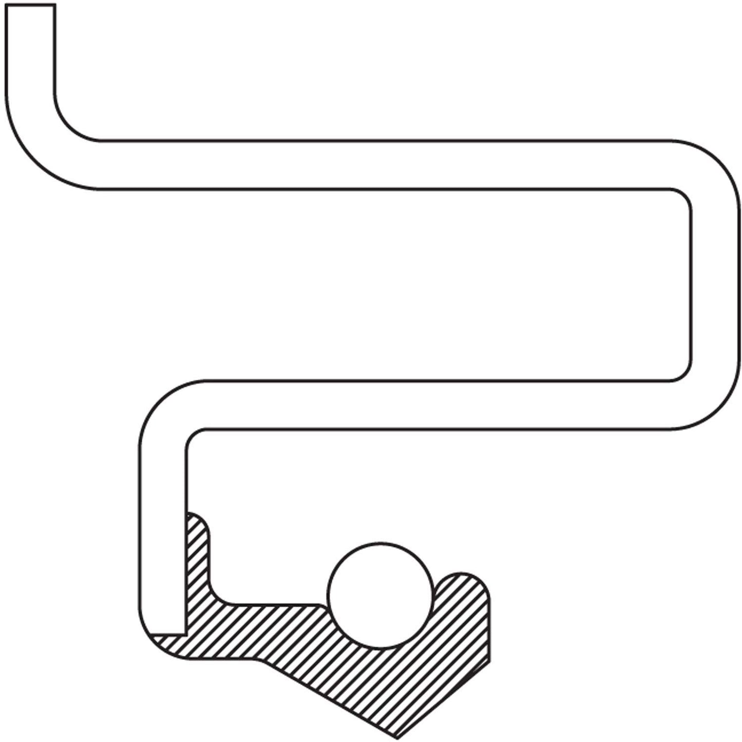 National Seal/Bearing 331228H Automatic Transmission Oil Pump Seal