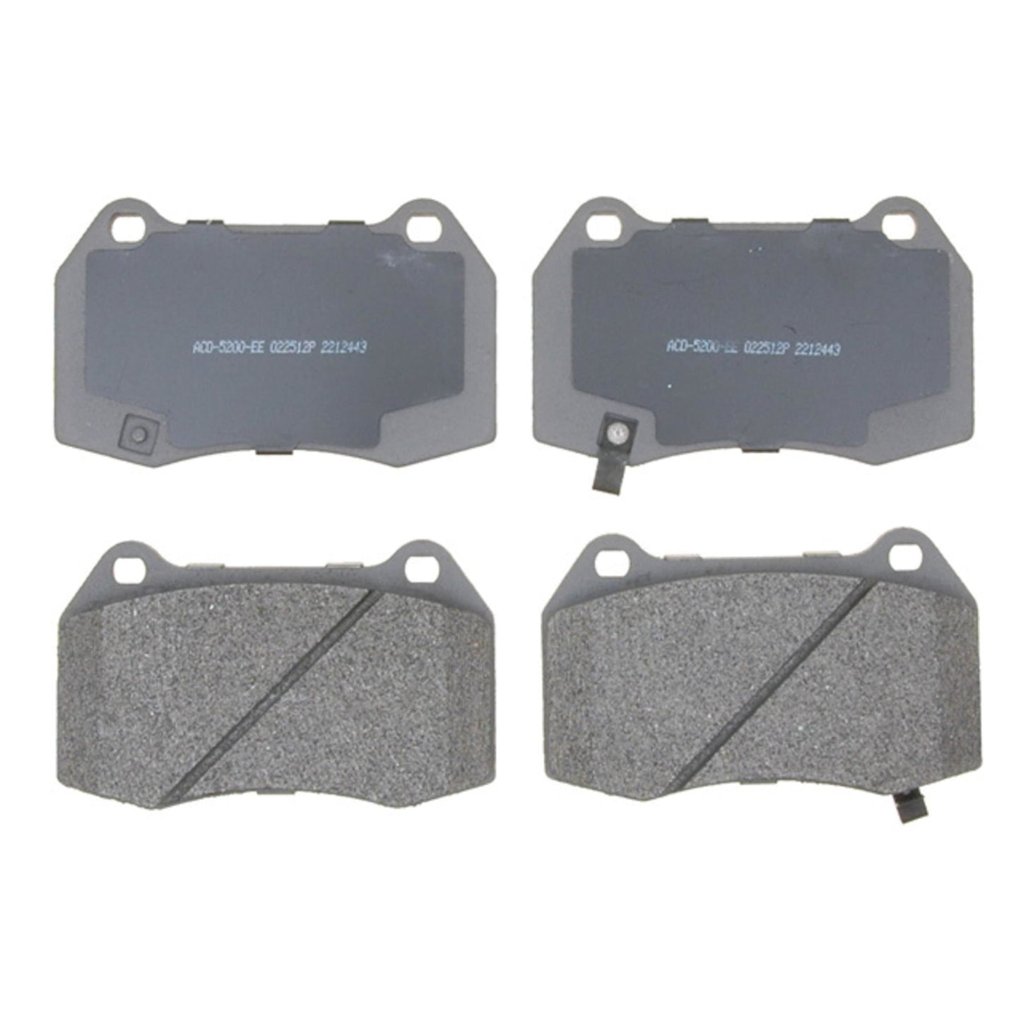 ACDelco Advantage 14D960M Jeu de plaquettes de frein à disque