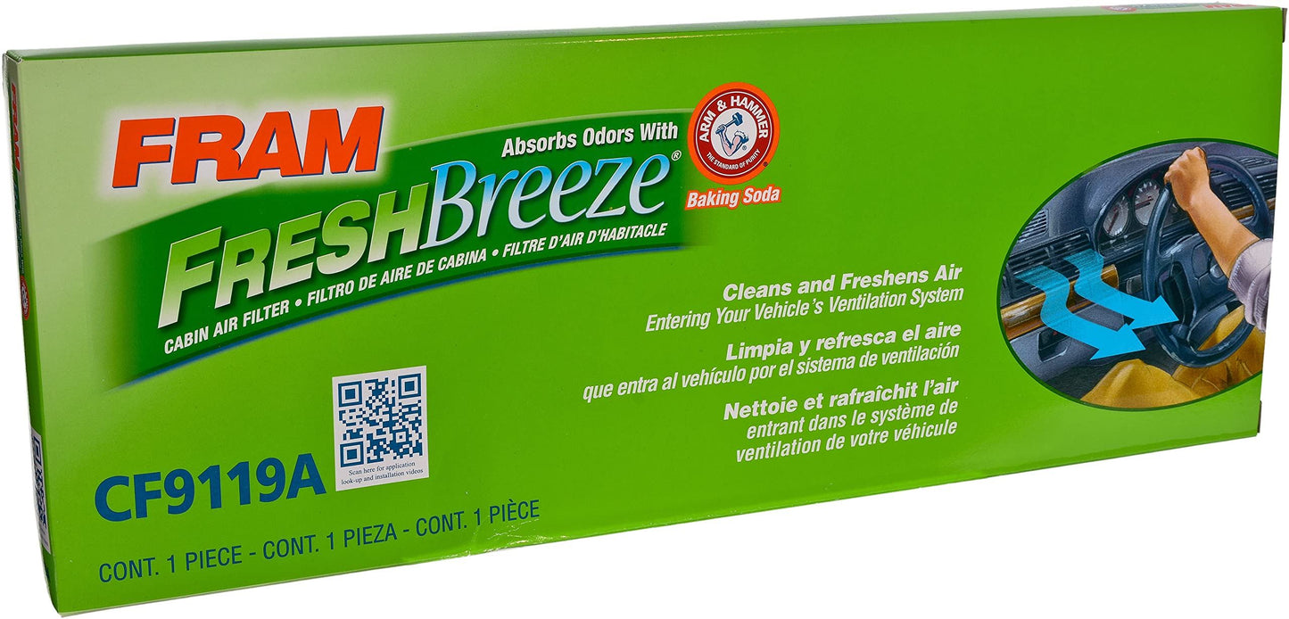 Filtro de aire de cabina Fram CF9119A