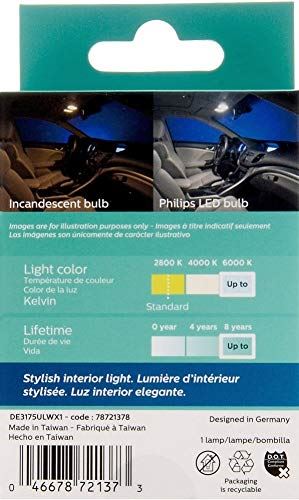 Philips DE3175WLED Ampoule dôme