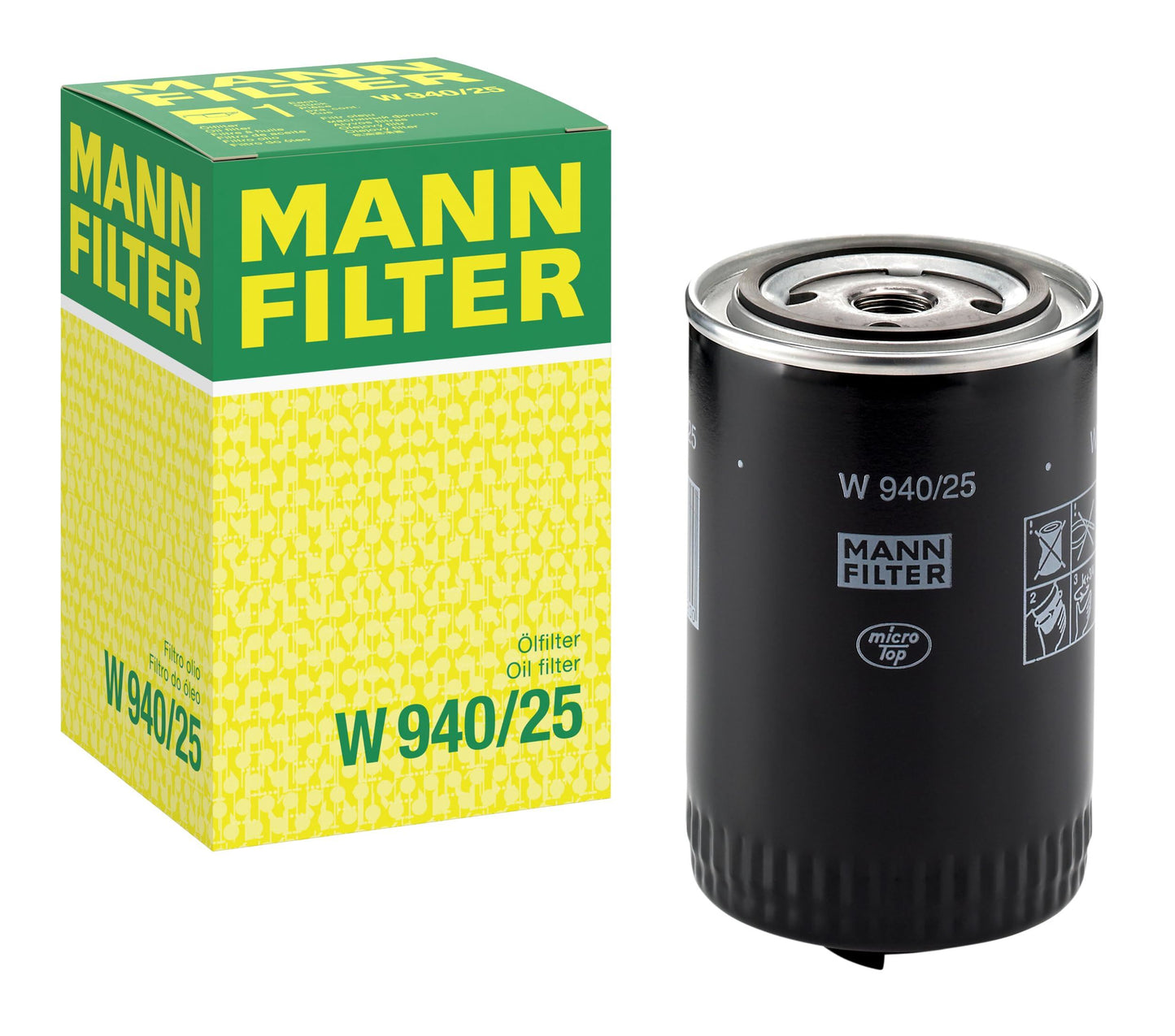 MANN-FILTER W 940/25 Engine Oil Filter