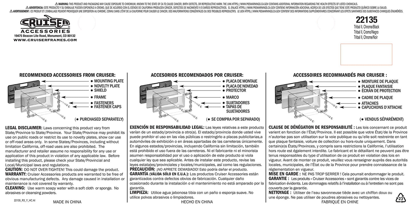 ACCESORIOS CRUCERO 22135