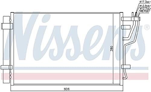 Nissens North America 940006 Conjunto de condensador y secador de aire acondicionado