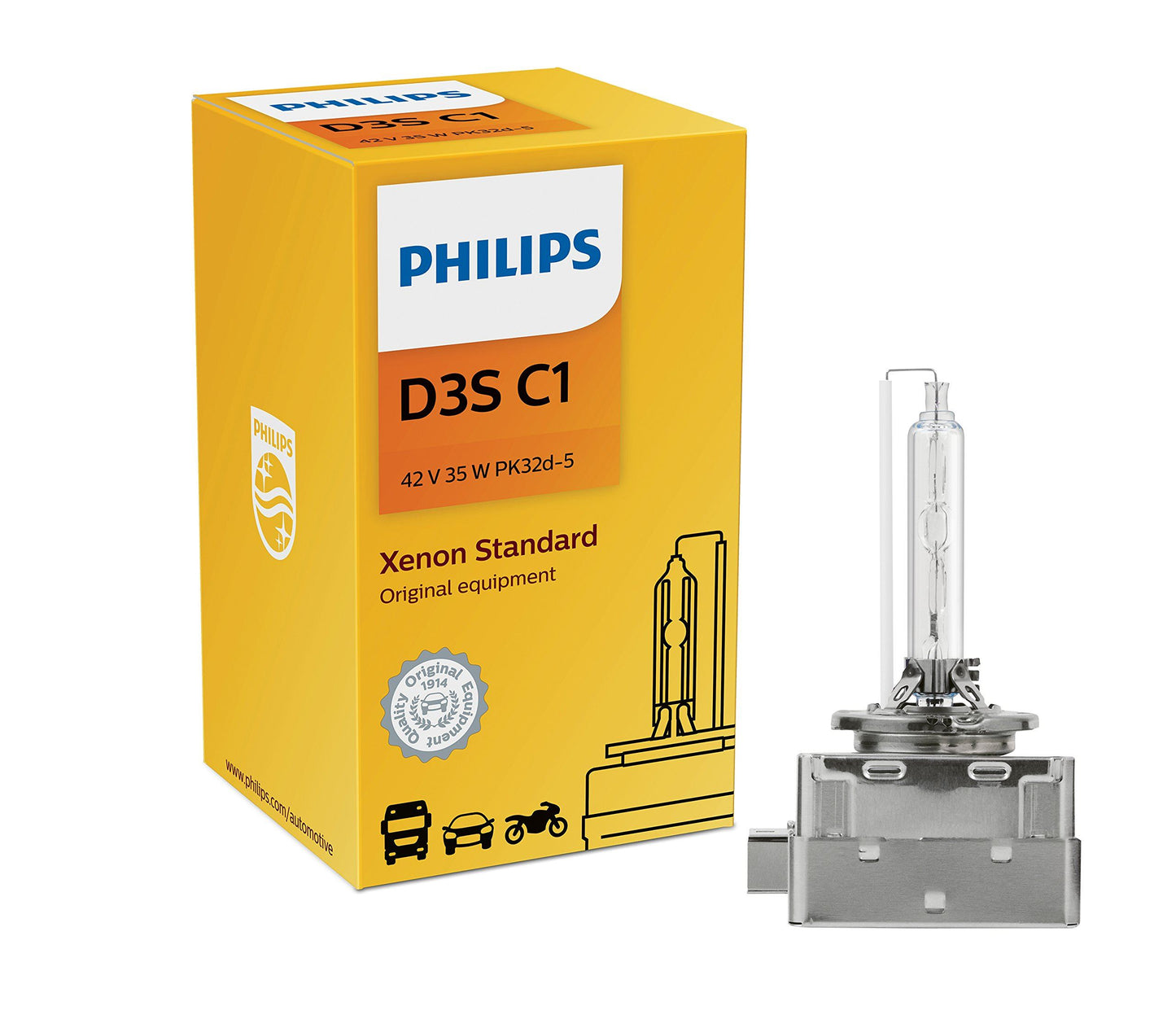 Bombilla para faros delanteros Philips D3SC1