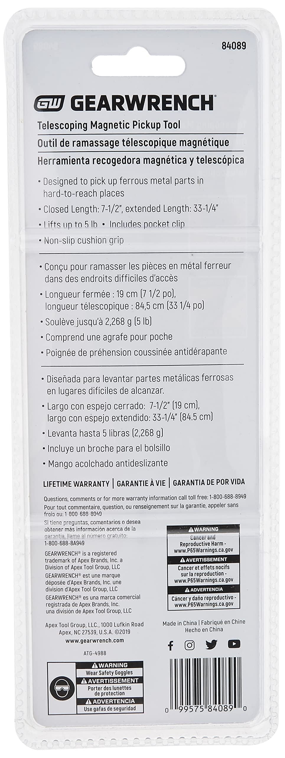 LLAVE DE ENGRANAJES 84089
