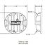 B&M 71502 Differential Cover
