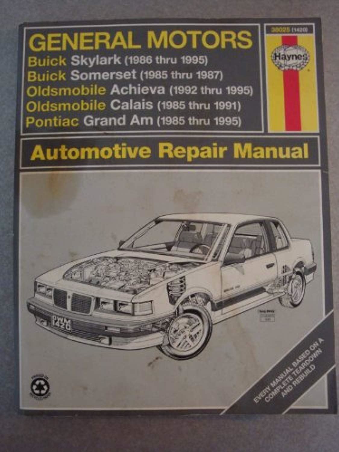 Publicaciones Haynes 38025 Manual de reparación