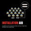 Fel-Pro SS 5566 Juego de sellos de aceite para vástago de válvula de motor