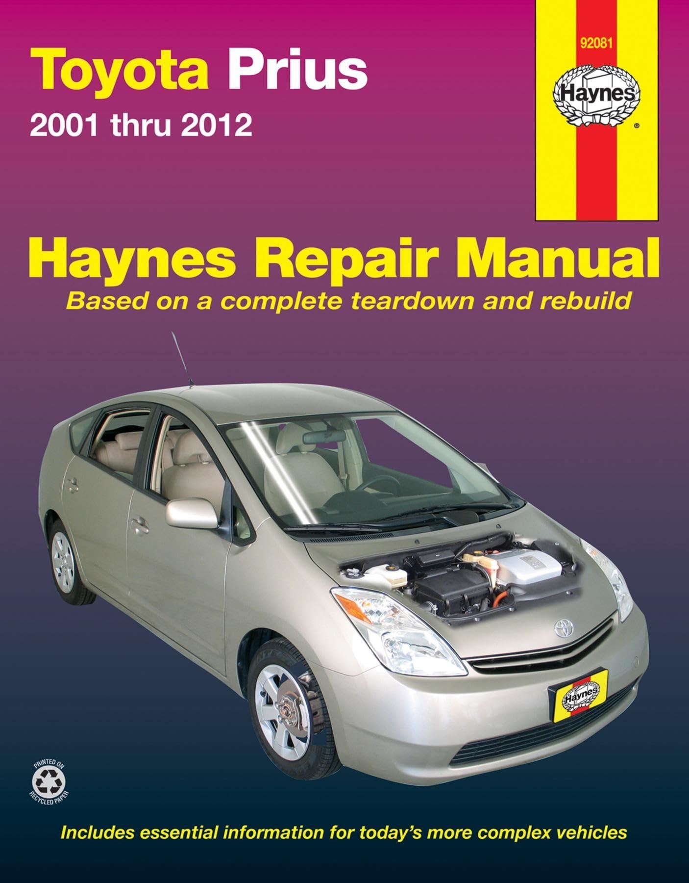 Haynes Publications 92081 Manuel de réparation