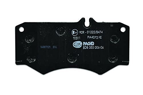 Hella-PAGID 355006061 Juego de pastillas de freno de disco