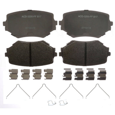 ACDelco Advantage 14D680CHF1 Juego de pastillas de freno de disco