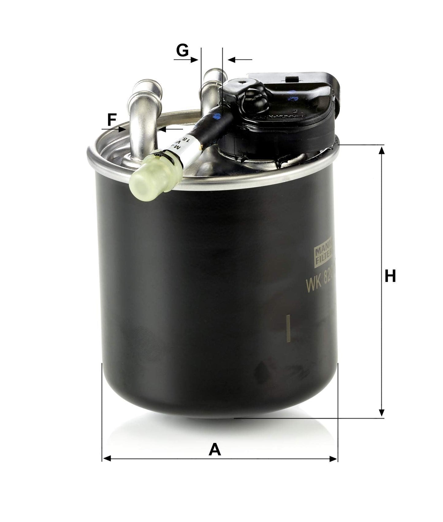 MANN-FILTER WK 820/17 Filtro de combustible
