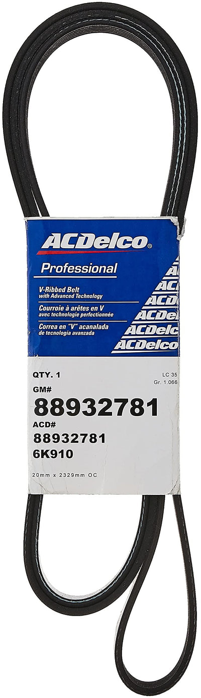 ACDelco Professional 6K910 Courroie serpentine