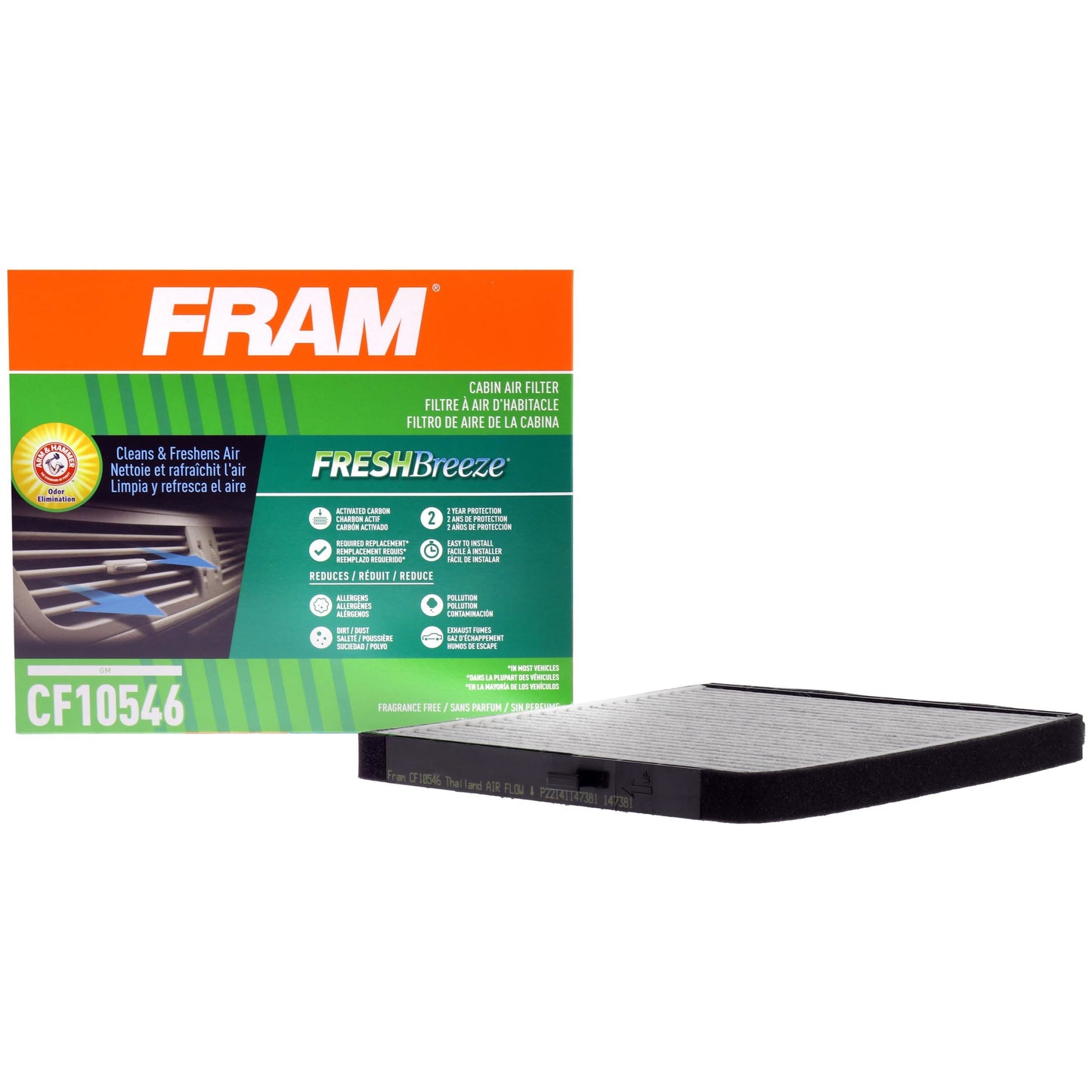 Filtro de aire de cabina Fram CF10546
