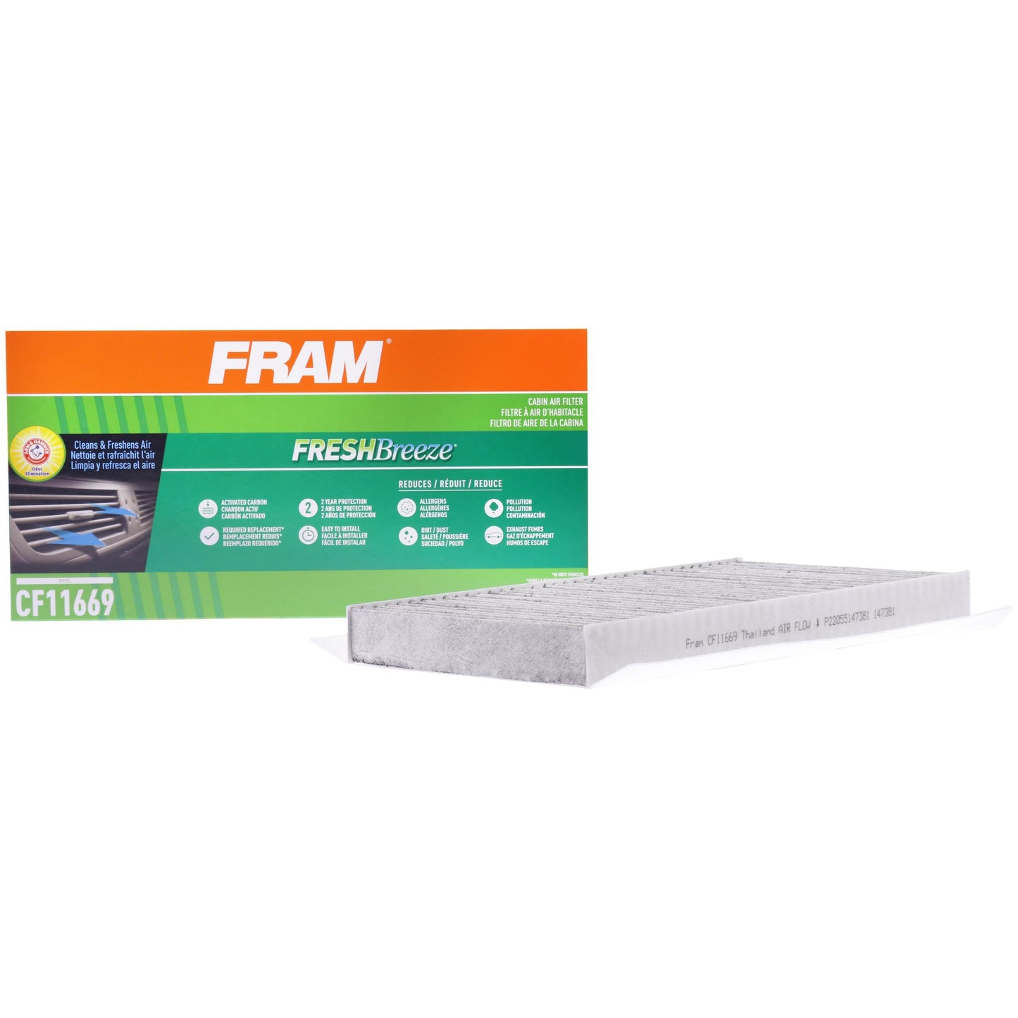 Filtre à air d'habitacle Fram CF11669
