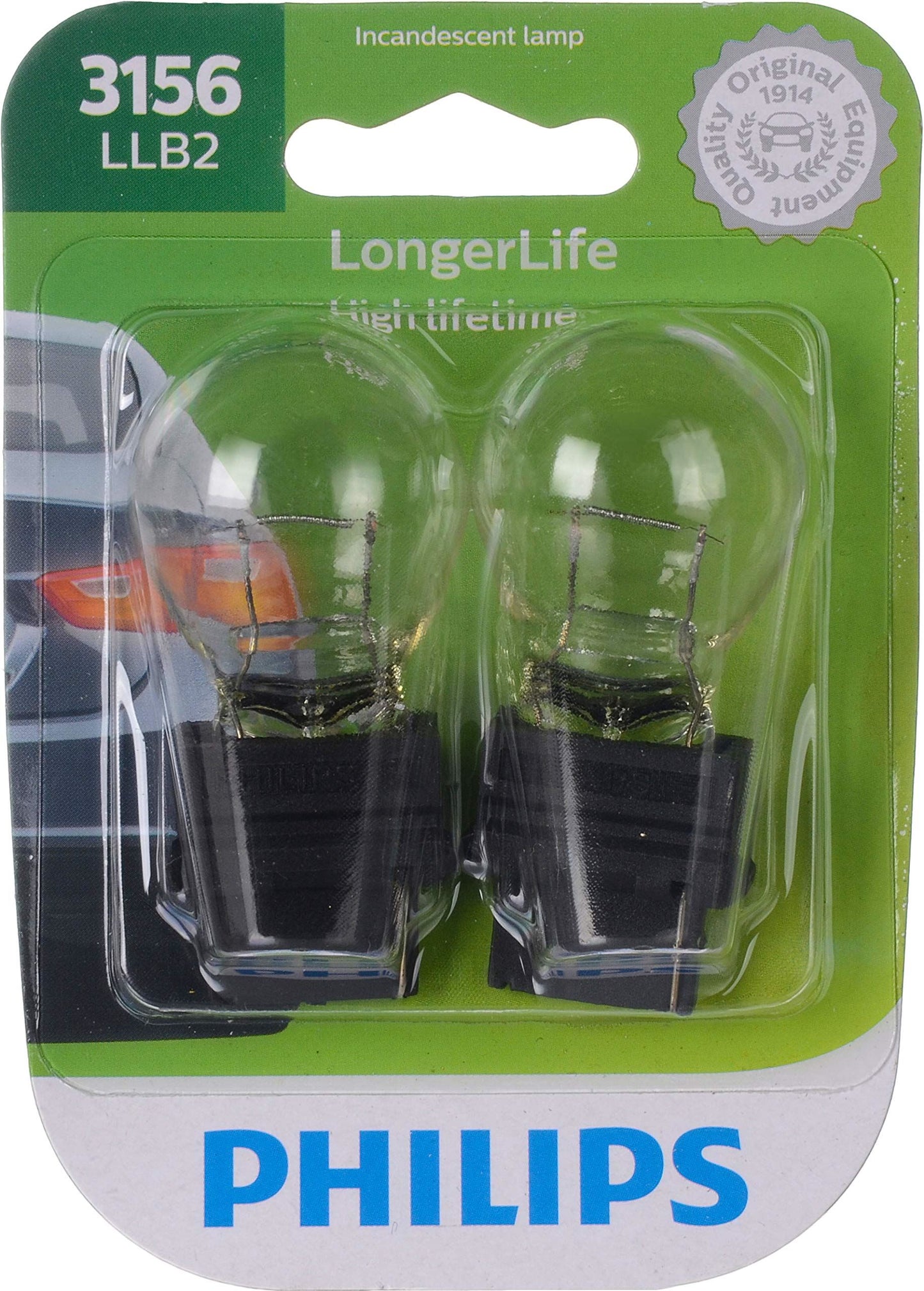 Philips 3156LLB2 Back Up Light Bulb