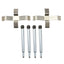 Beck/Arnley 084-0923 Kit de herrajes para frenos de disco