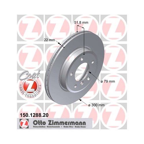 Zimmermann 150128820 (Pack of 2)