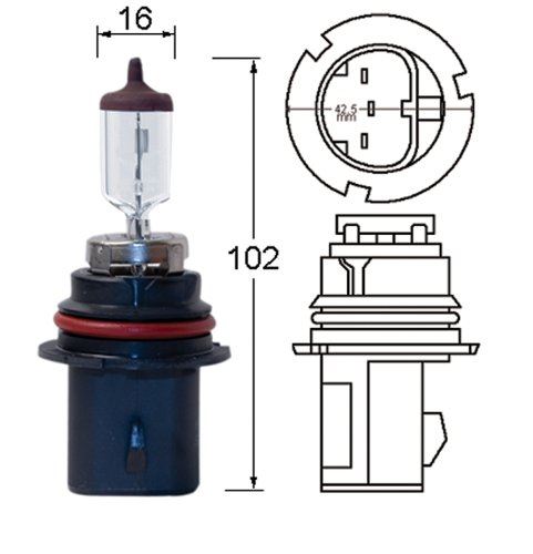 Hella H71070387 Headlight Bulb