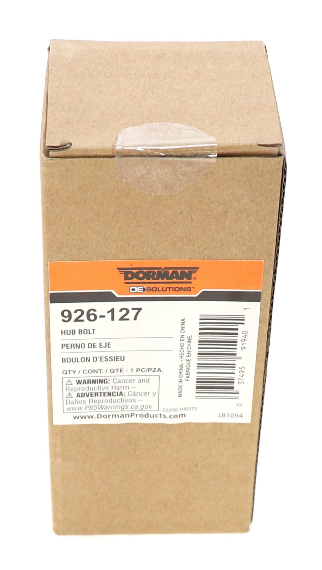 Dorman 926-127 Perno del rotor del freno de disco