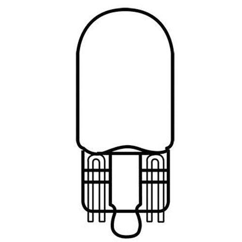Bombilla de luz de posición lateral Philips 168B2